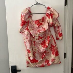 ASOS mini floral dress